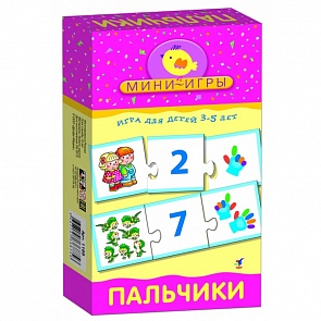 Игра настольная из серии Мини-игры Пальчики (Дрофа, 1169)